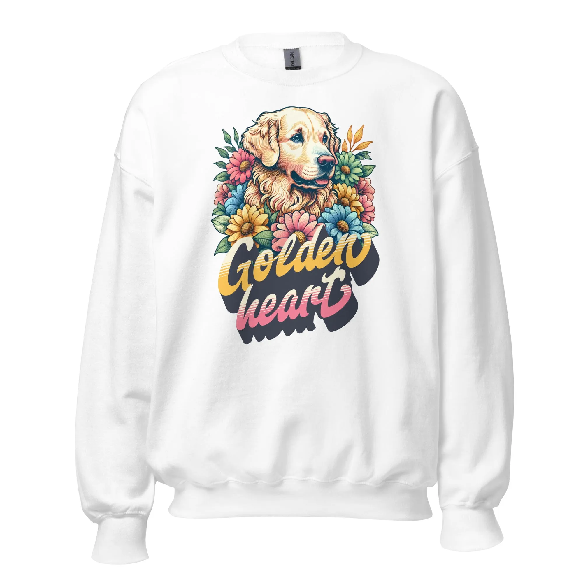 Golden Heart Unisex Sweatshirt