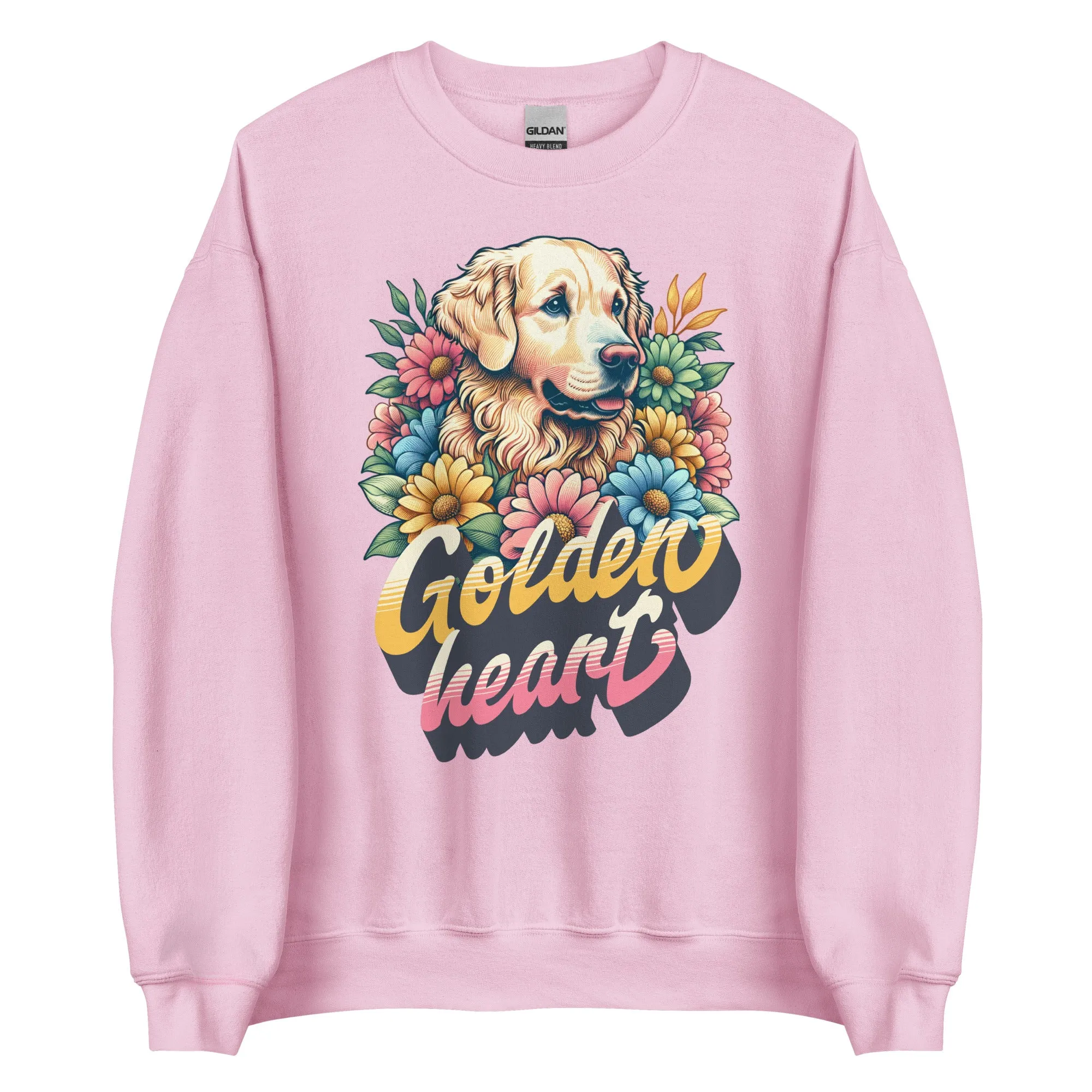 Golden Heart Unisex Sweatshirt