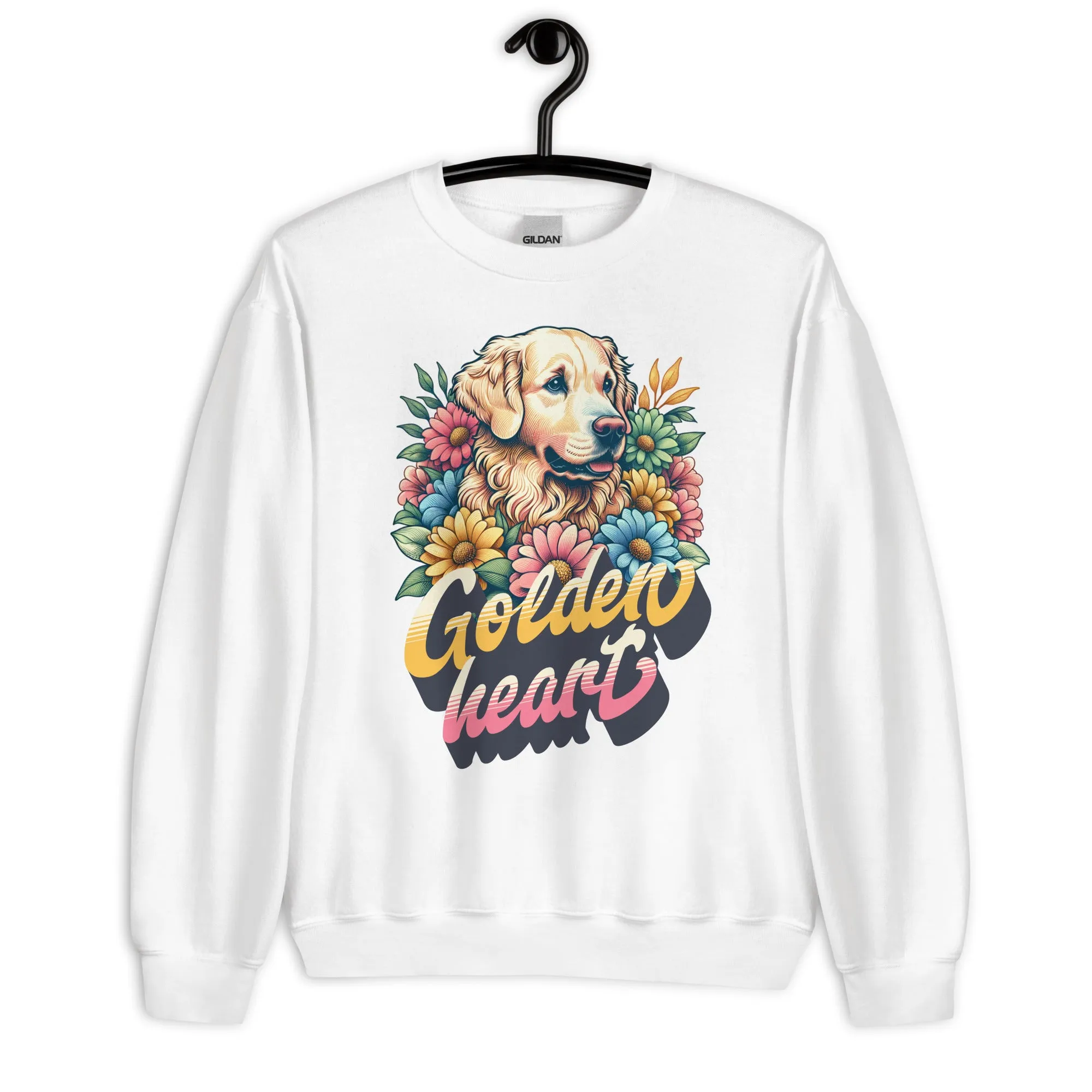 Golden Heart Unisex Sweatshirt