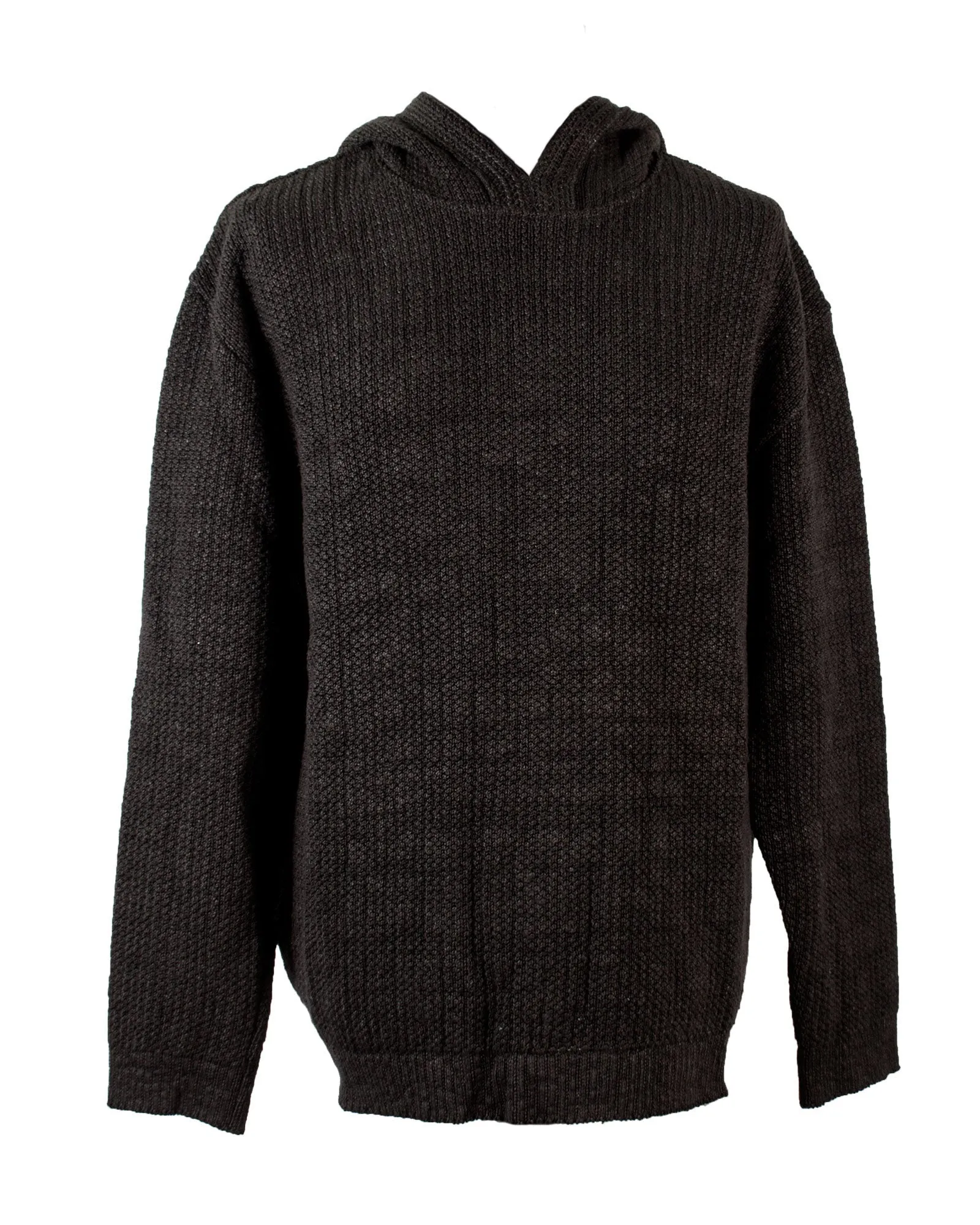 Hemp Knit Sweater - Natural & Black