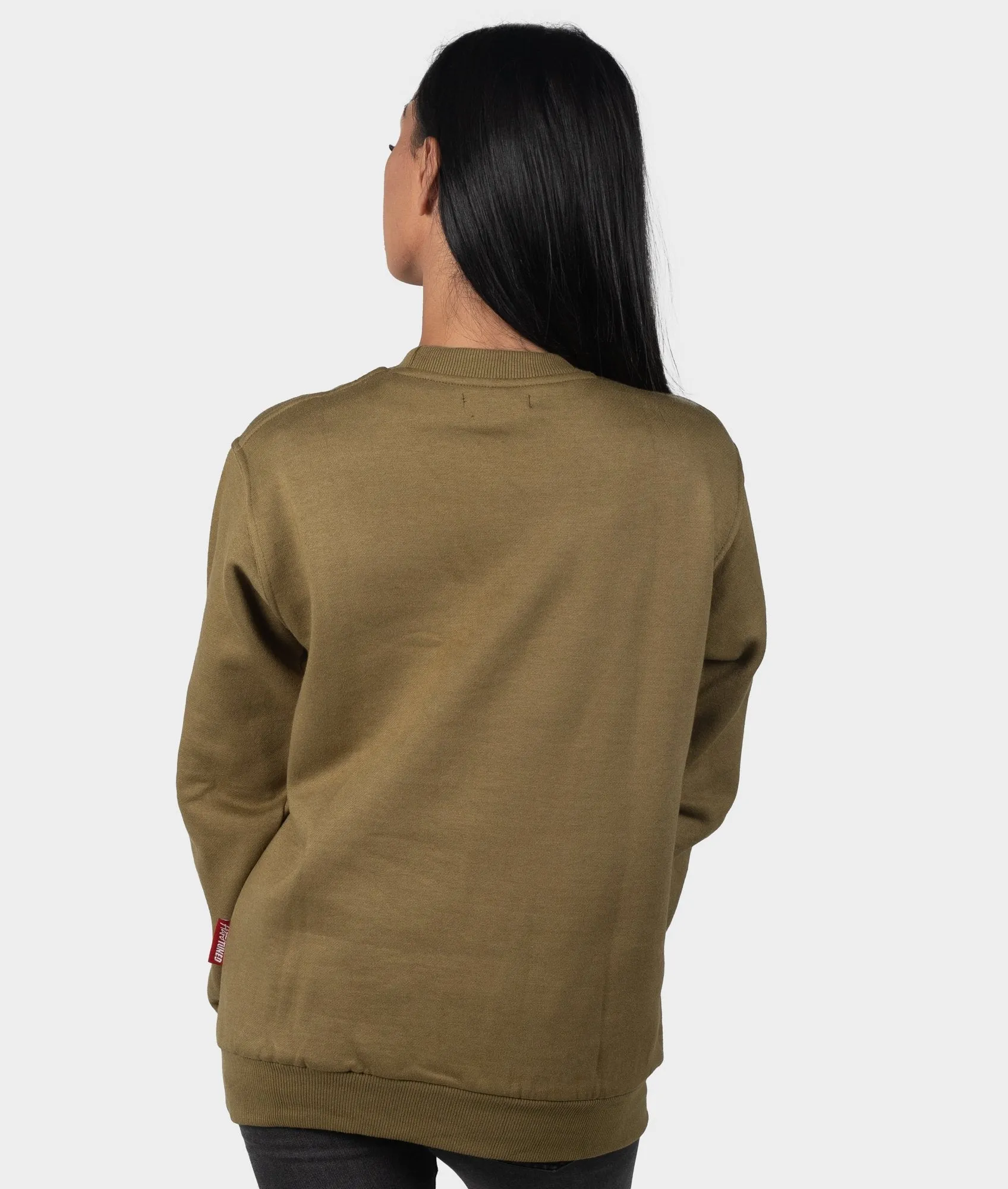 HT Embroidered Sweater - Olive