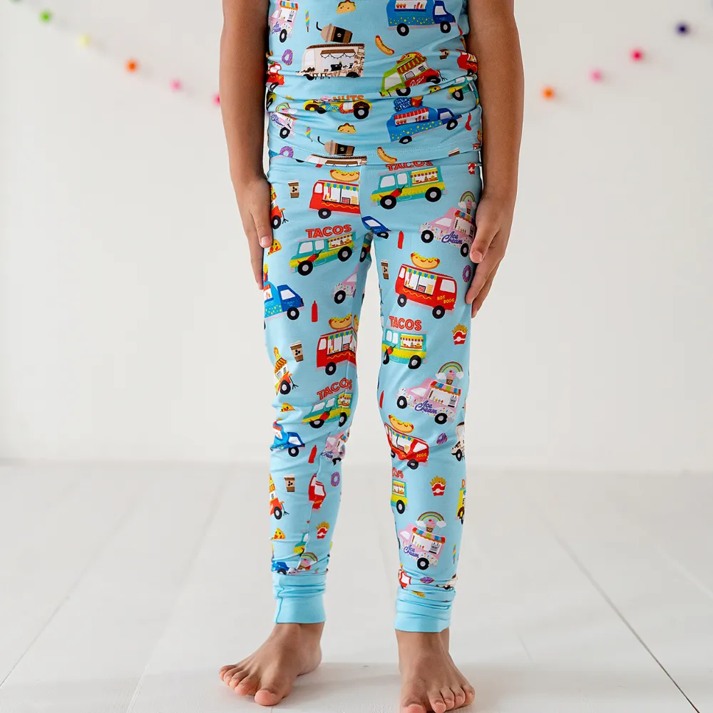 I Like Food Trucks and I Cannot Lie Toddler Pajamas (Short Sleeve)