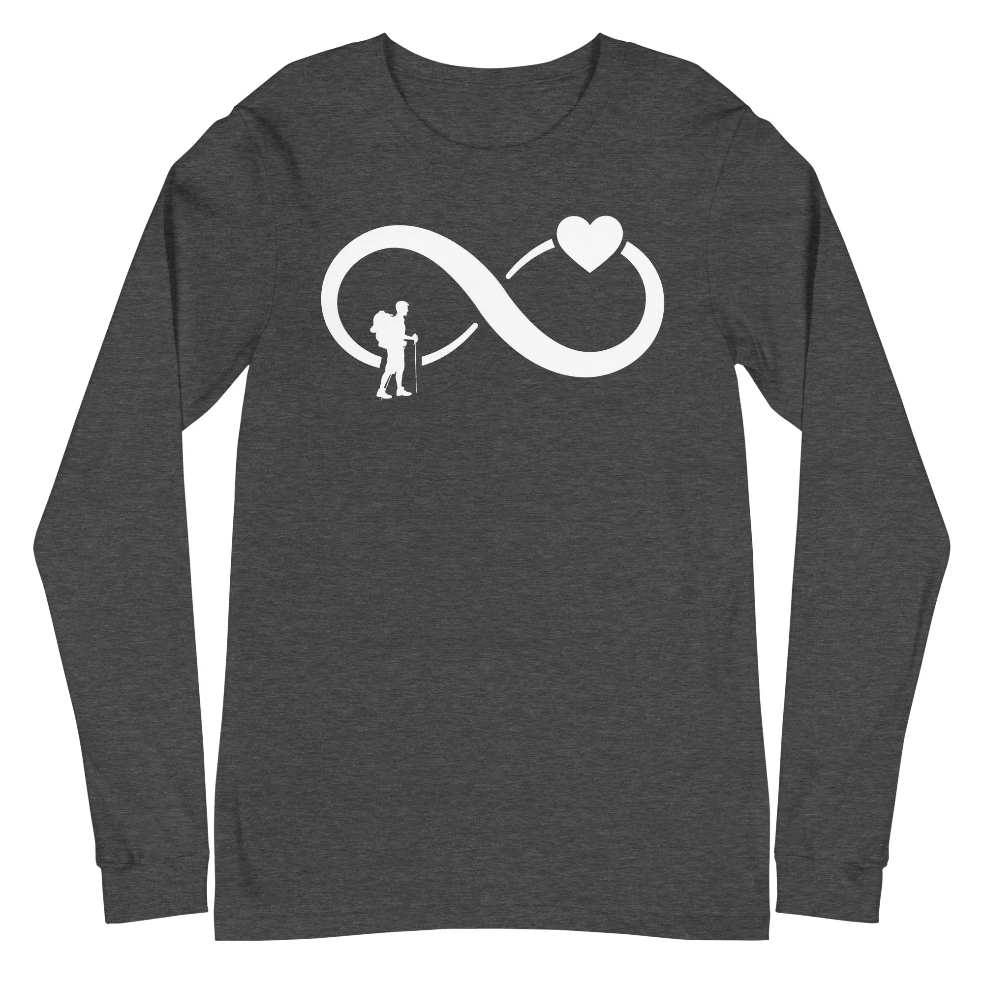 Infinity Heart and Hiking - Longsleeve (Unisex)