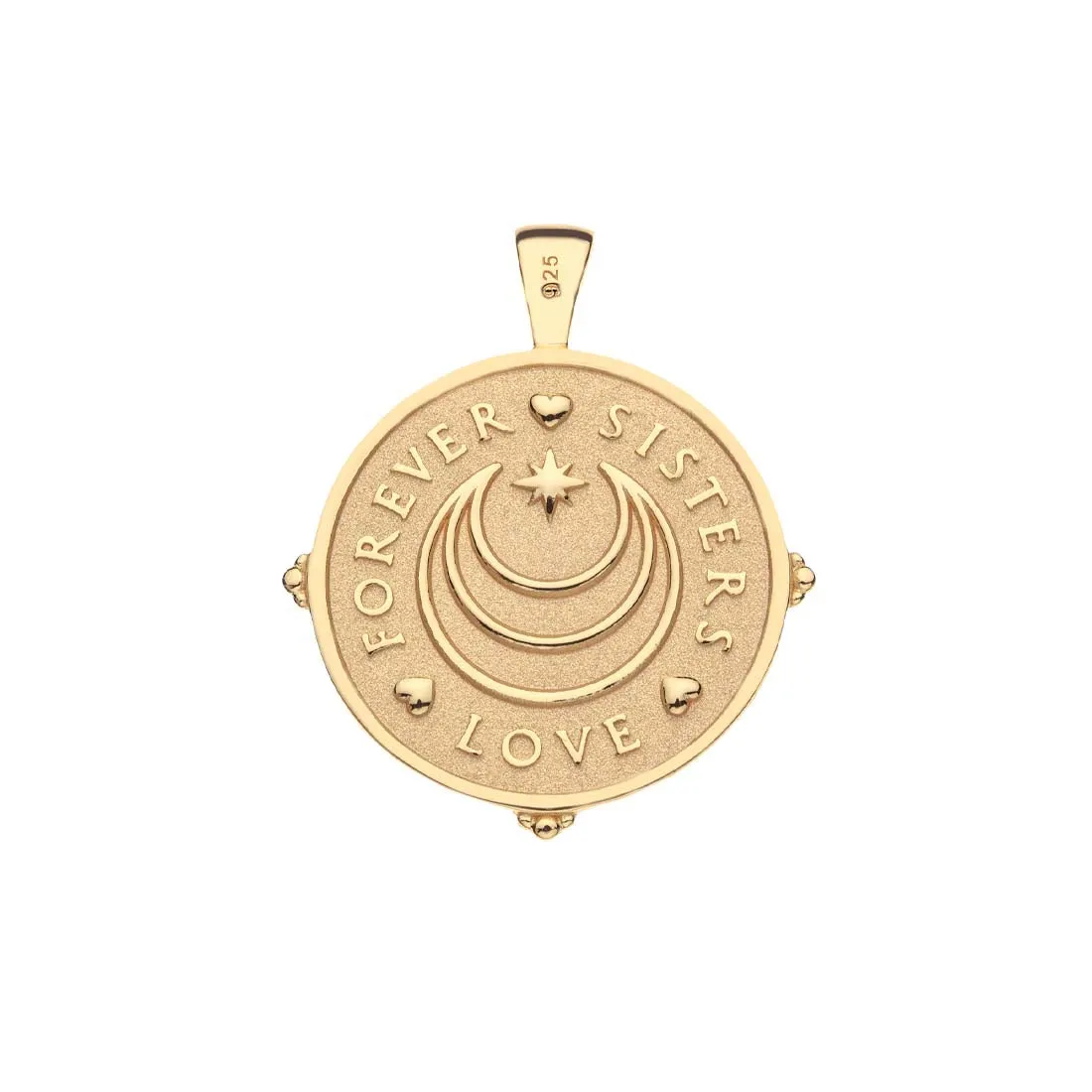 Jane Win - Sisters Forever Coin Pendant