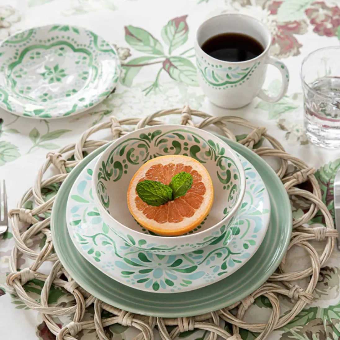 Juliska Iberian Sage Salad Plate