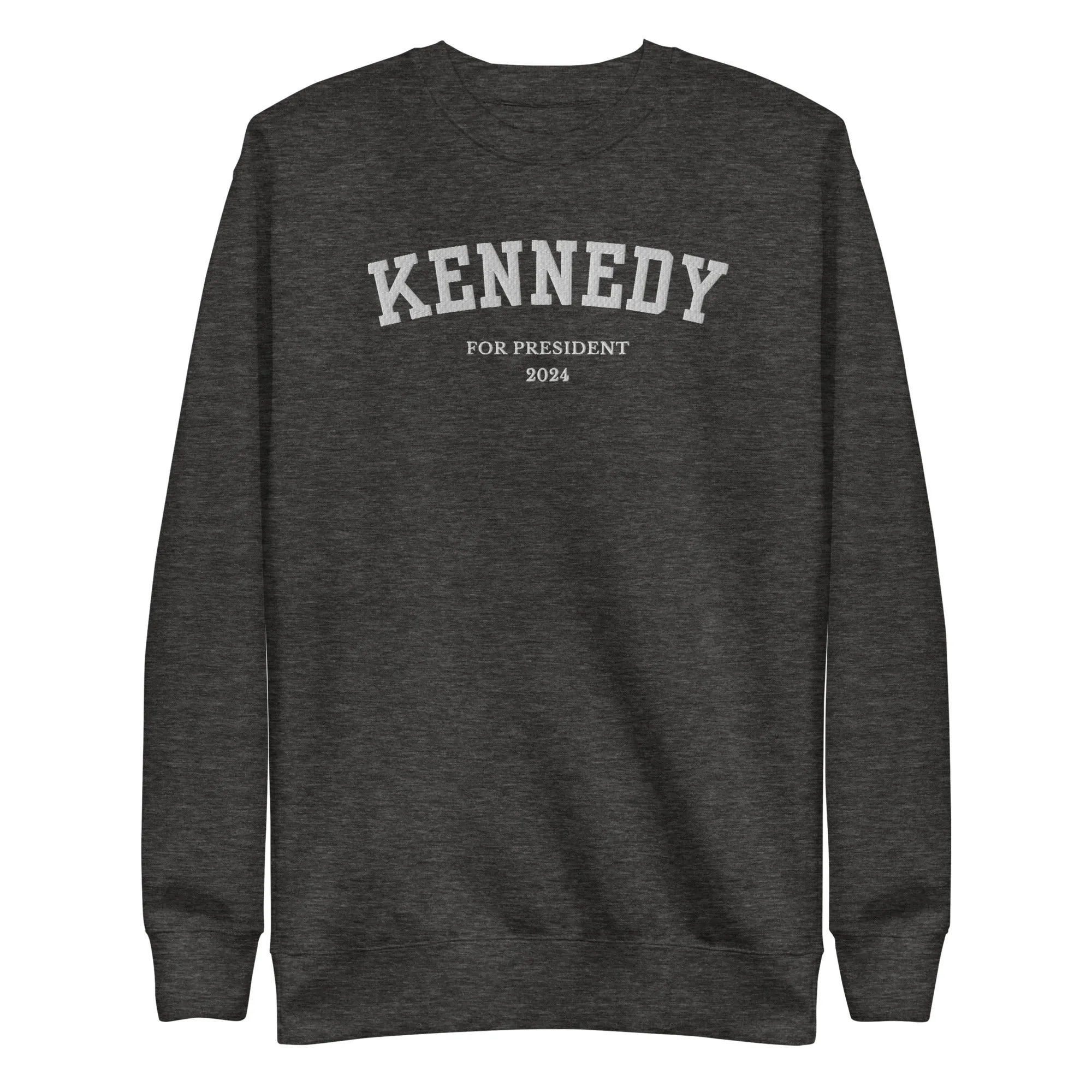 Kennedy for President Embroidered Collegiate Premium Sweatshirt