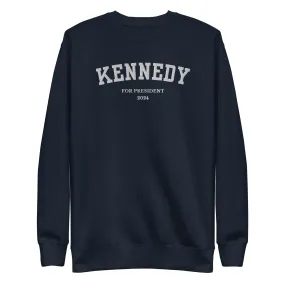 Kennedy for President Embroidered Collegiate Premium Sweatshirt