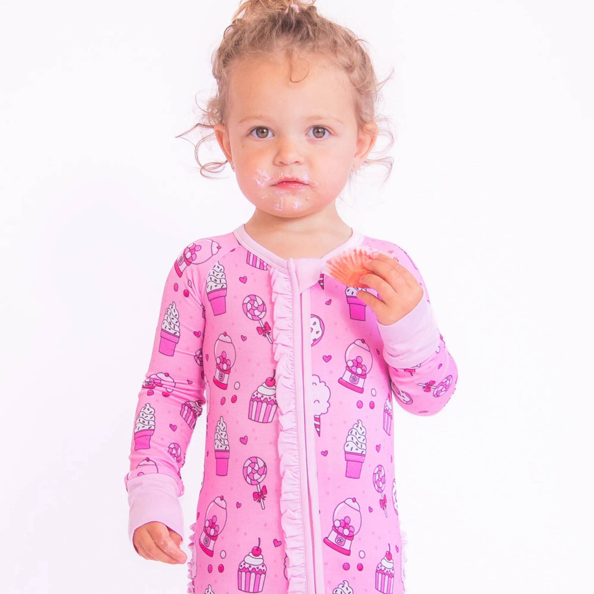 Kiki Lulu x Rydel SWEETIE Convertible Footies with Ruffle