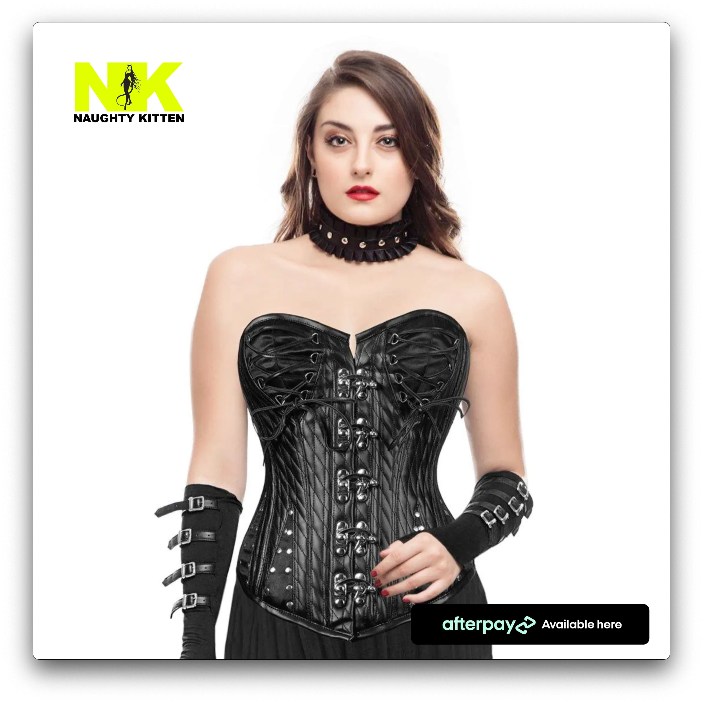 Kitten Luci-Purr Gothic Corset