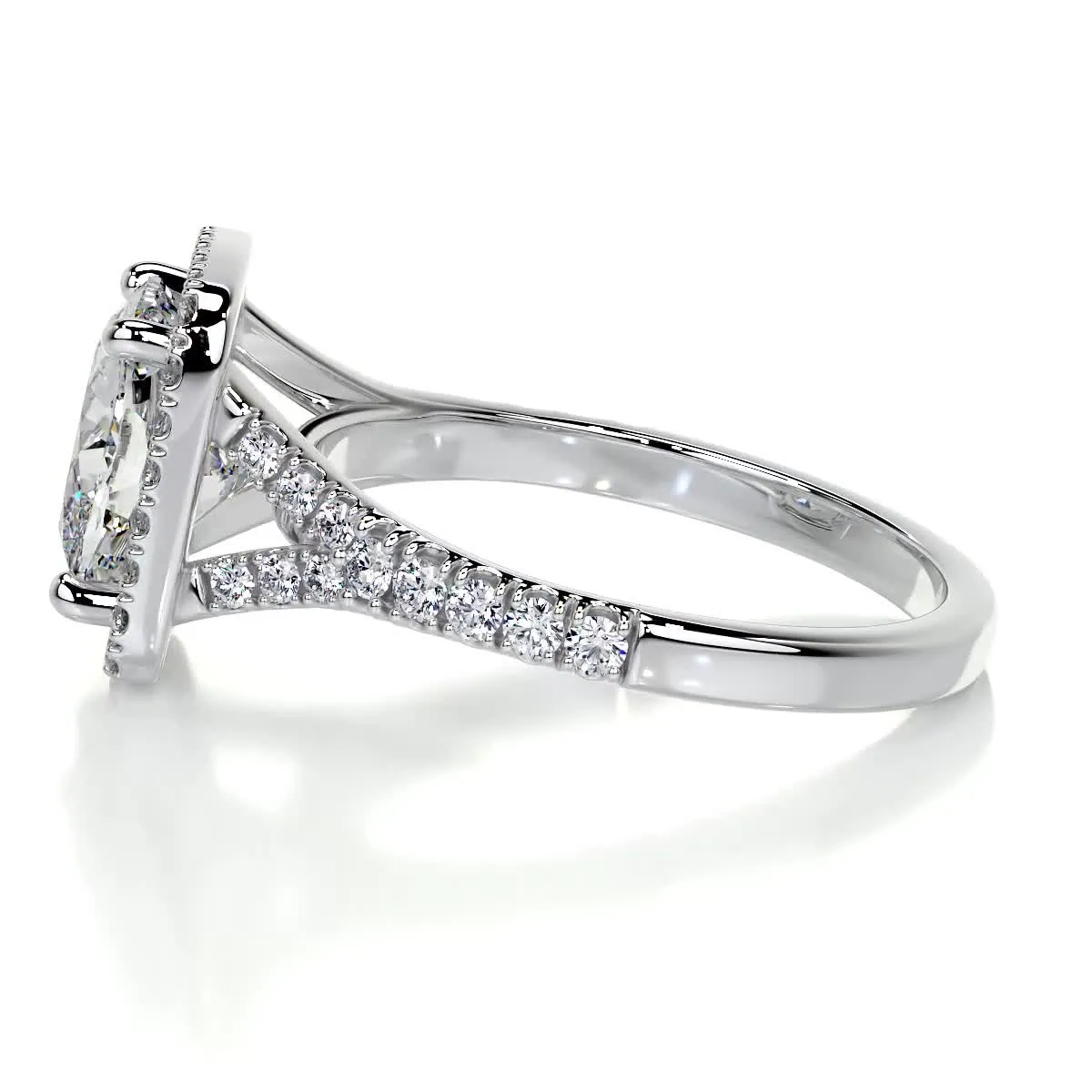 Luciana Lab Grown Diamond Ring -14K White Gold