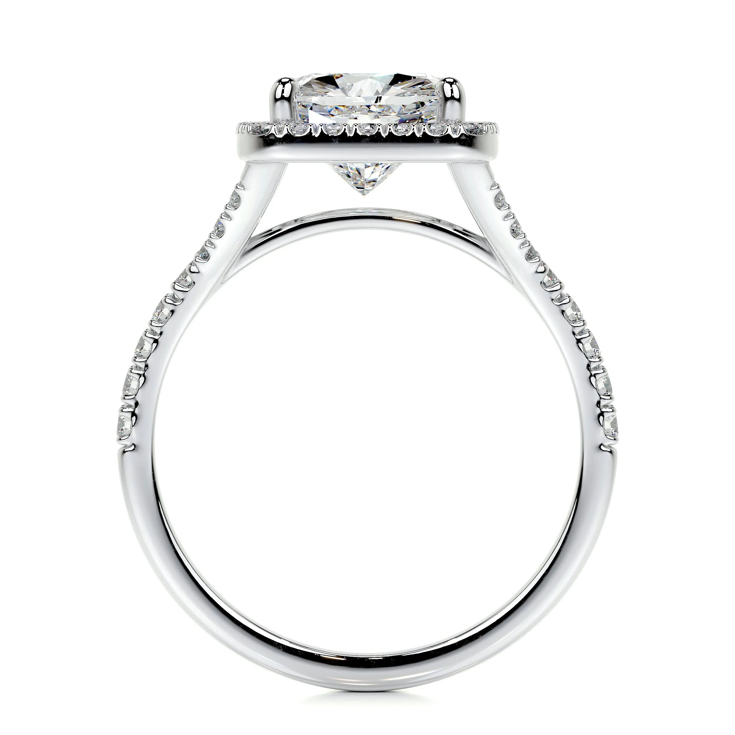 Luciana Lab Grown Diamond Ring -14K White Gold