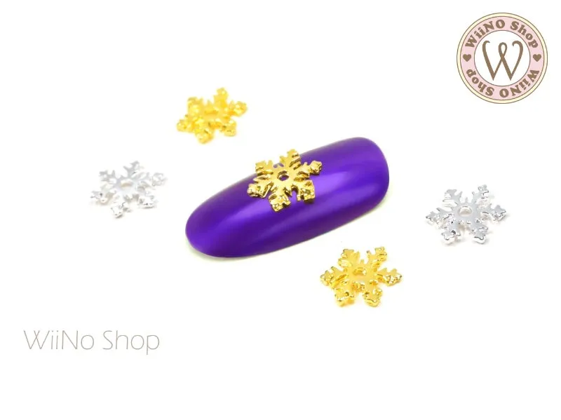 Lumi Snowflake Nail Metal Charm - 2 pcs (SN09)