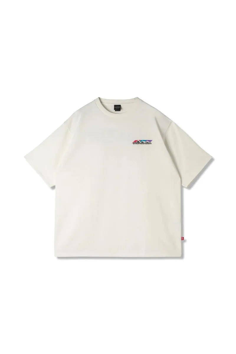 Manastash POLY TEE SCHEME LOGO white