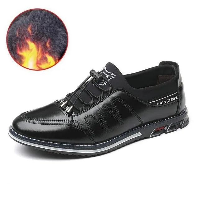 Men Genuine Loafers Moccasins