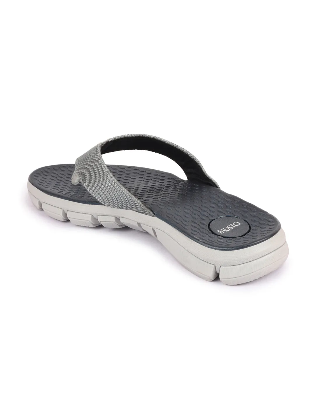 Men Grey Phylon Sole Flexible Ultrasoft Outdoor & House Slippers