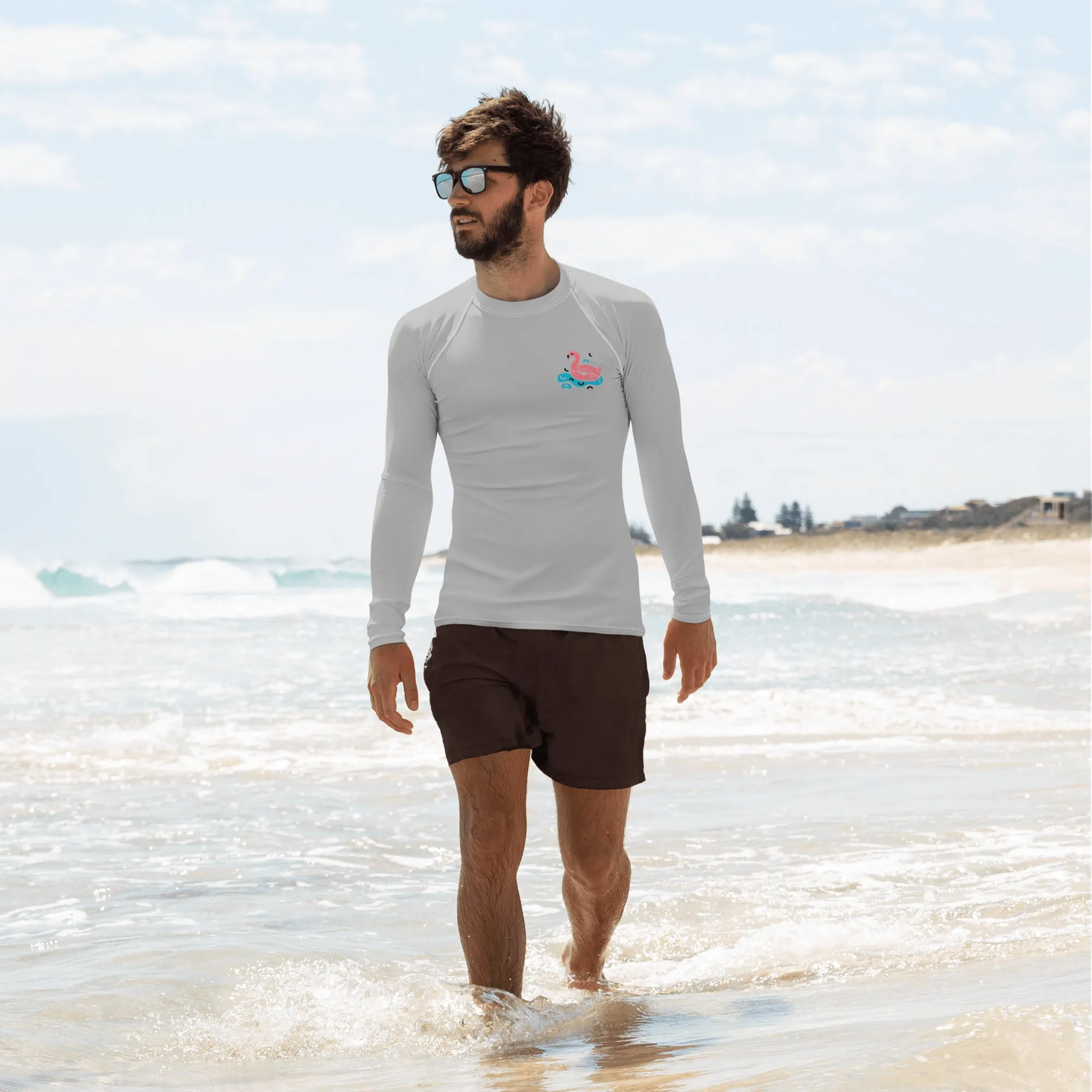 Men's Flamingo Florida Rash Guard