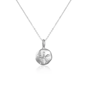 Mini Seashore Sand Dollar Pendant