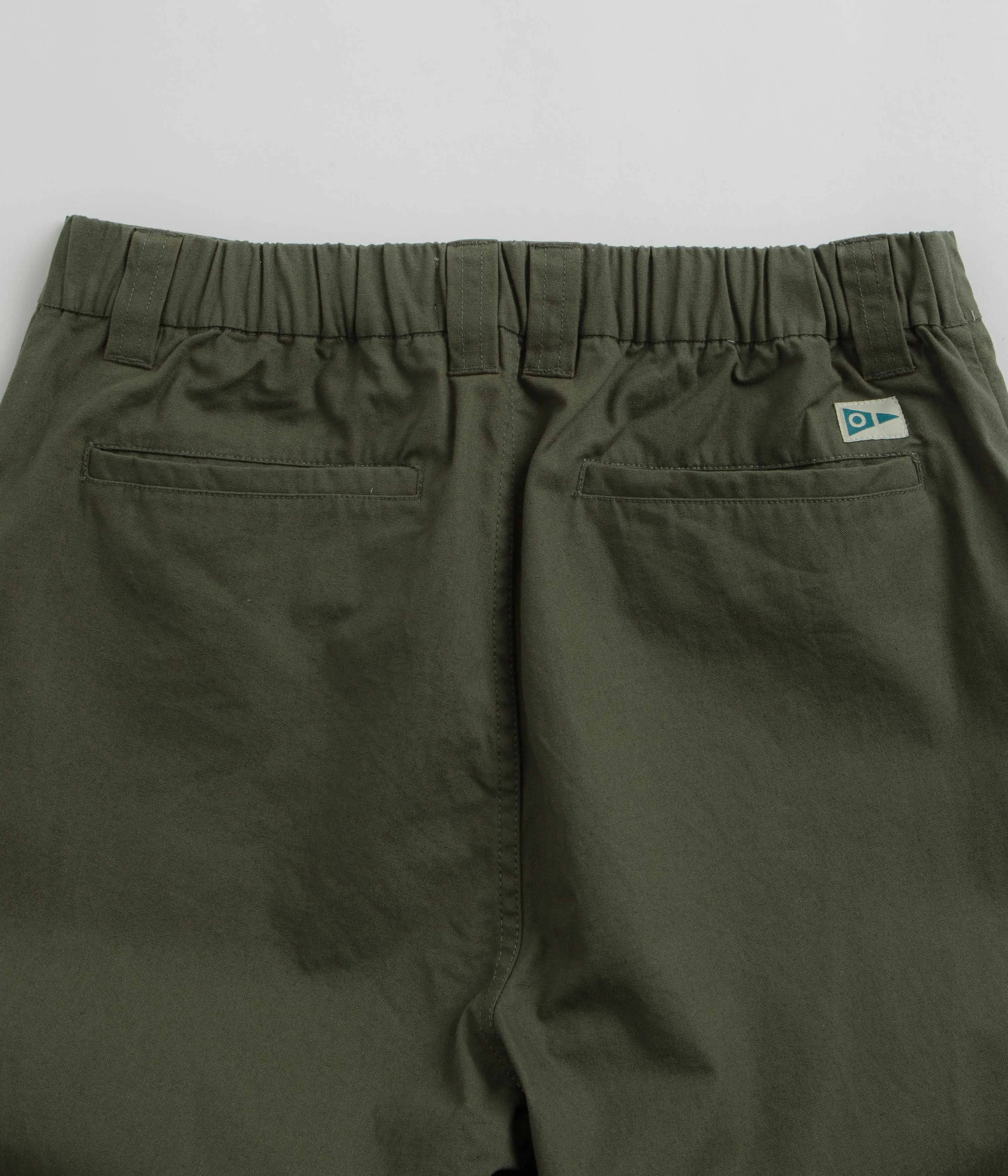 Mollusk Boat Pants - Dark Moss