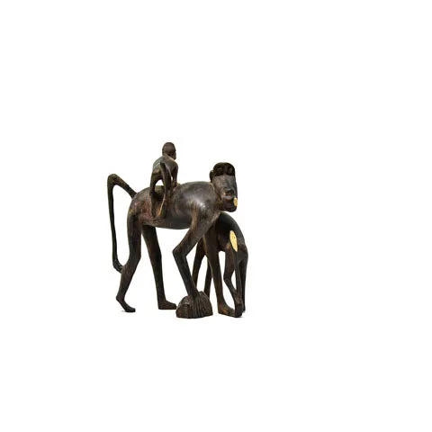 Monkey Family Sculpture 03