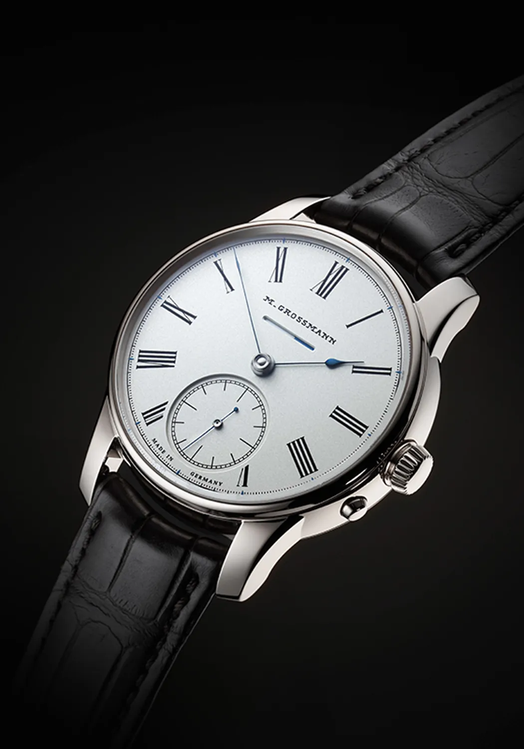 Moritz Grossmann Power Reserve Vintage White Gold