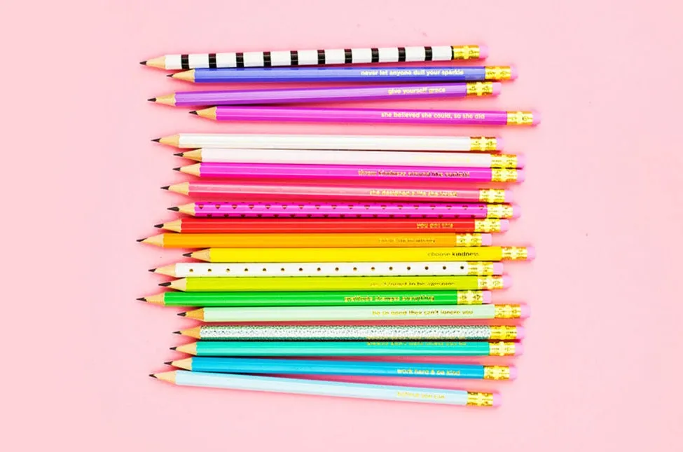 Motivational Pencil Set