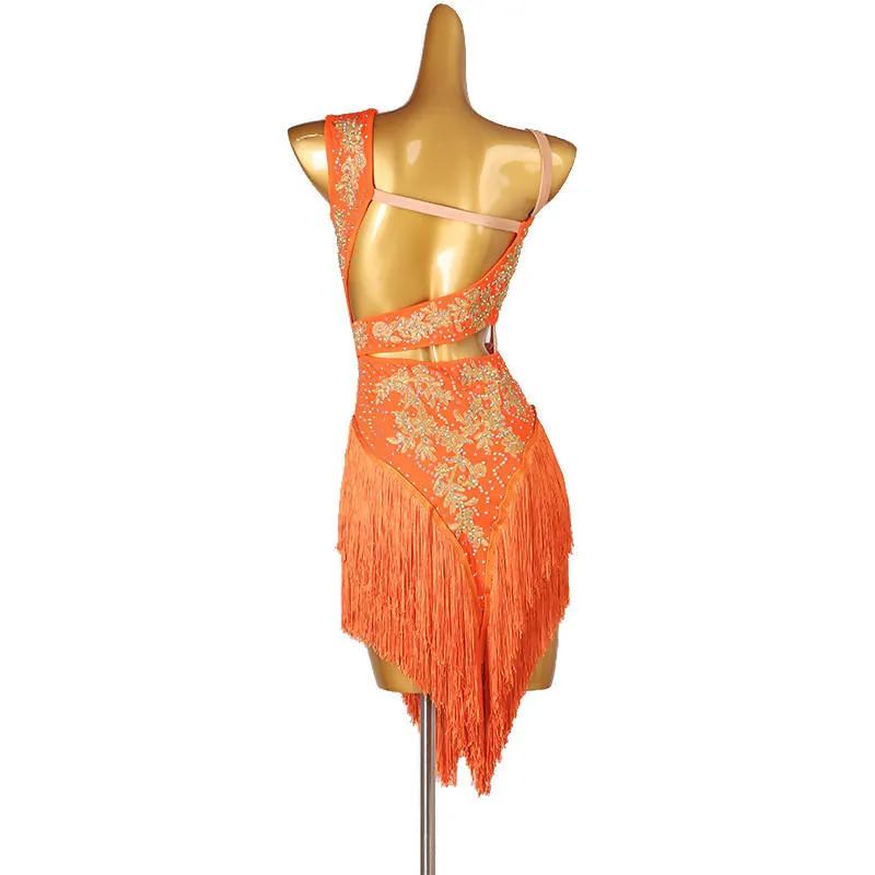 Mystic Latino Fringe Dance Dress | LQ225