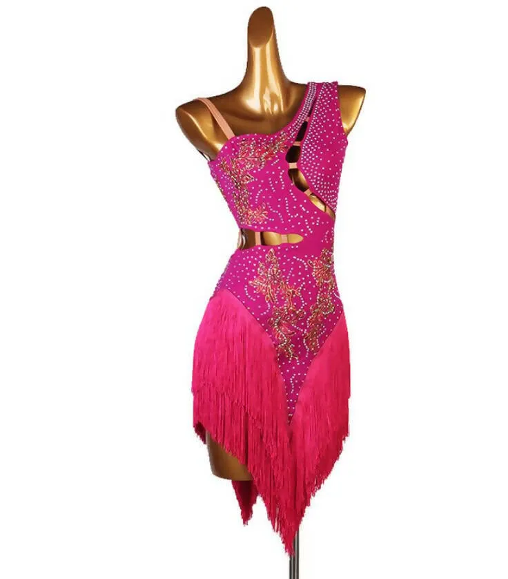 Mystic Latino Fringe Dance Dress | LQ225