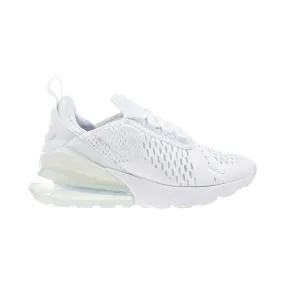 Nike Air Max 270 (GS) Big Kids' Shoes White-Metallic Silver