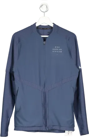 Nike Blue Running Division Jacket UK M