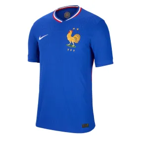 Nike Men's France 2024/25 Dri-FIT ADV Home Jersey Blue/Red