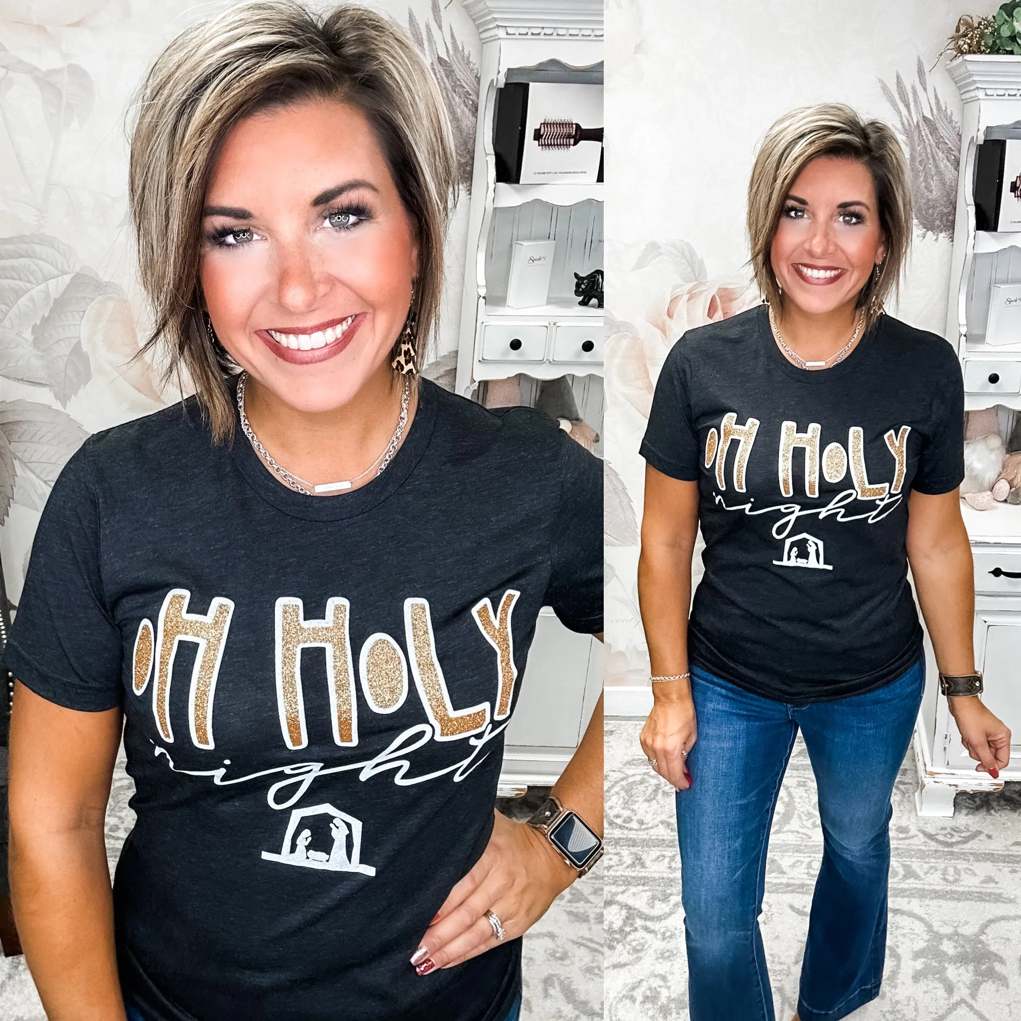 Oh Holy Night Graphic Tee