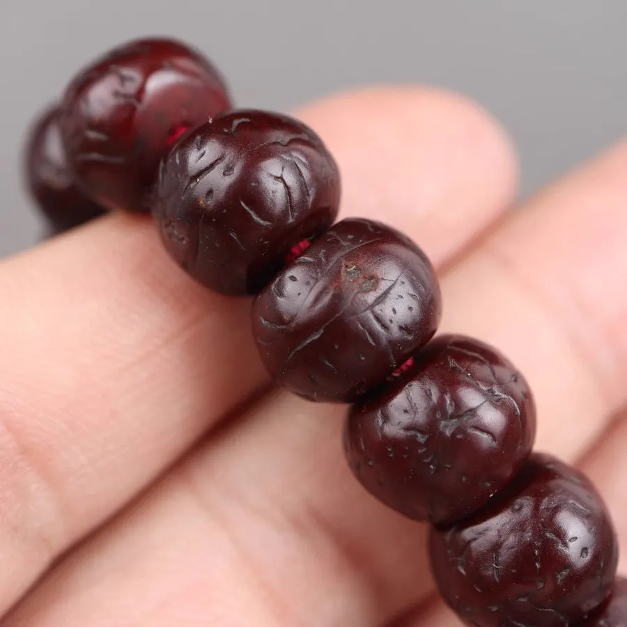 Old Tibetan Bodhi Seed Mala Prayer Beads