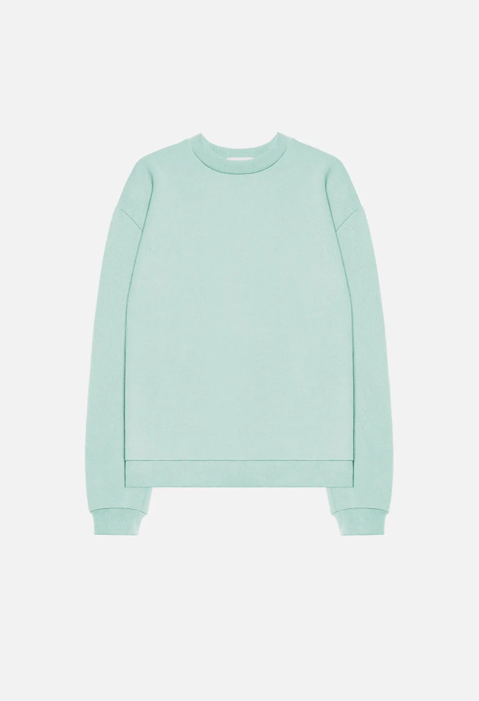 Oversized Crewneck Pullover / Archive Mint