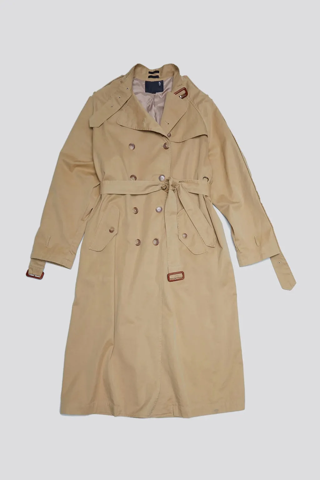 OVERSIZED DECONSTRUCTED TRENCH COAT