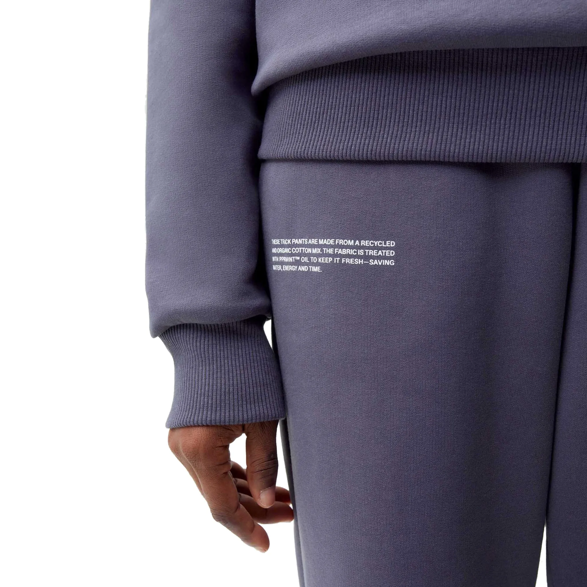 Pangaia 365 Signature Slate Blue Sweatpants