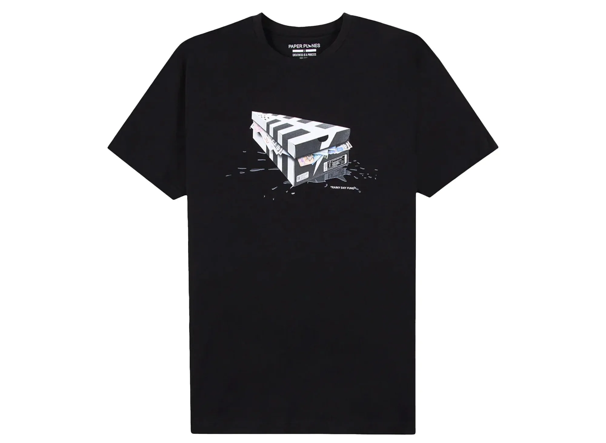 Paper Planes Stash Box Men's Tee Black