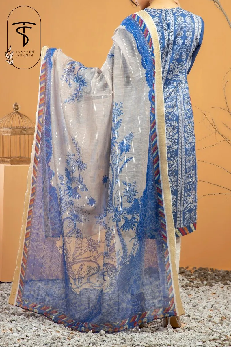 Persian Blue | 2-Piece | Cambric & Organza