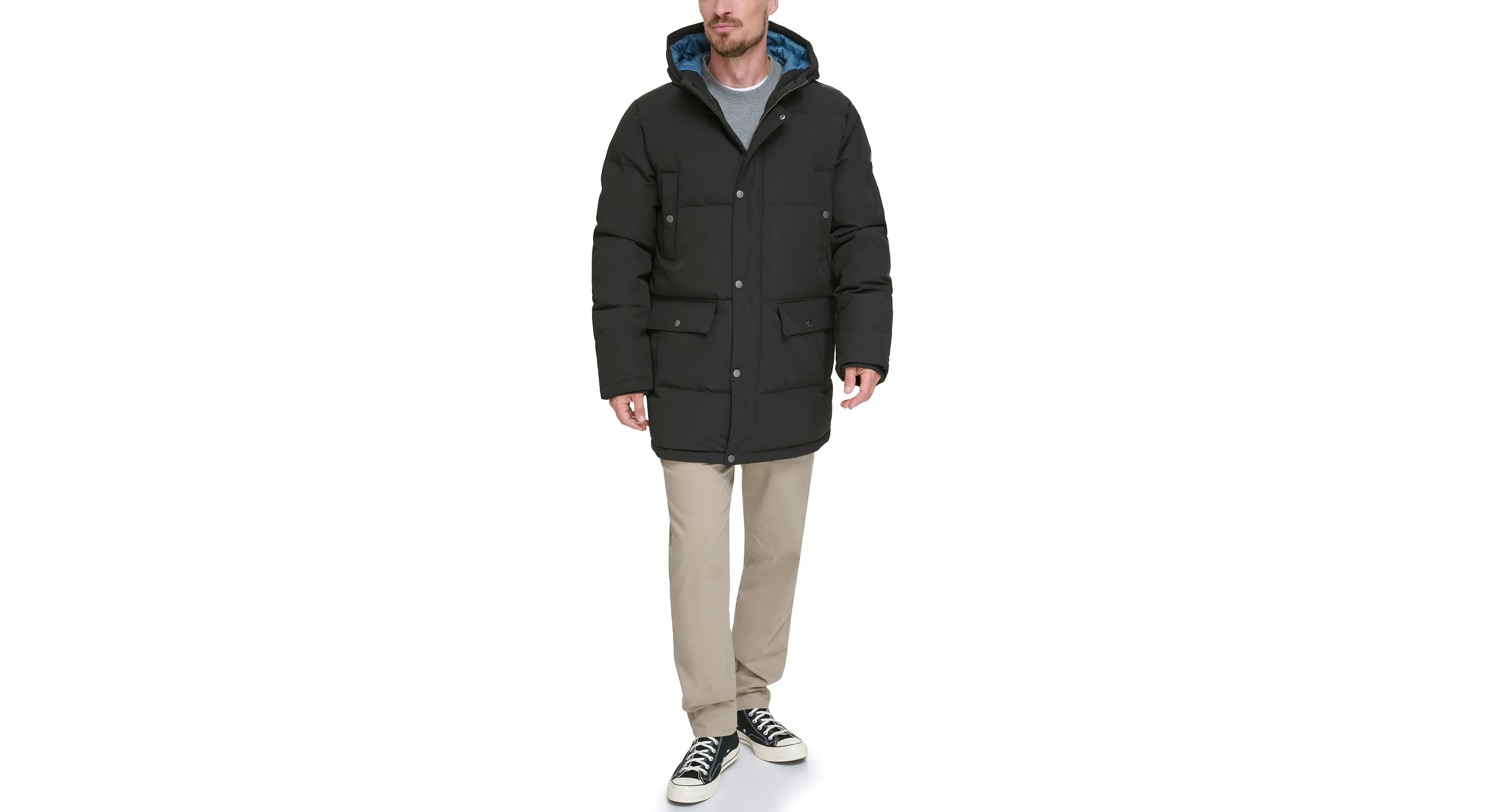 Quilted Arctic Hooded Parka