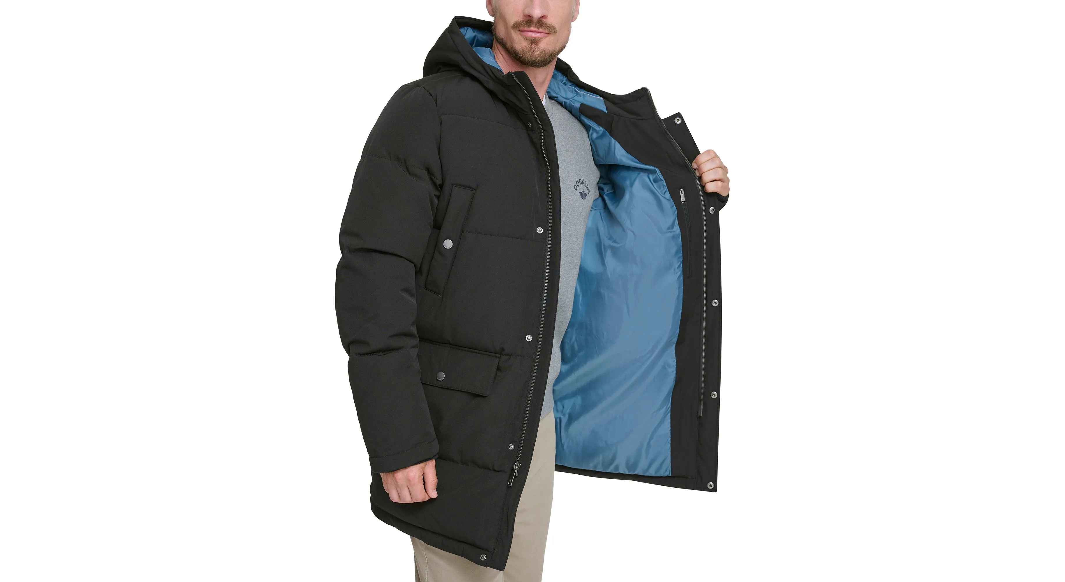 Quilted Arctic Hooded Parka