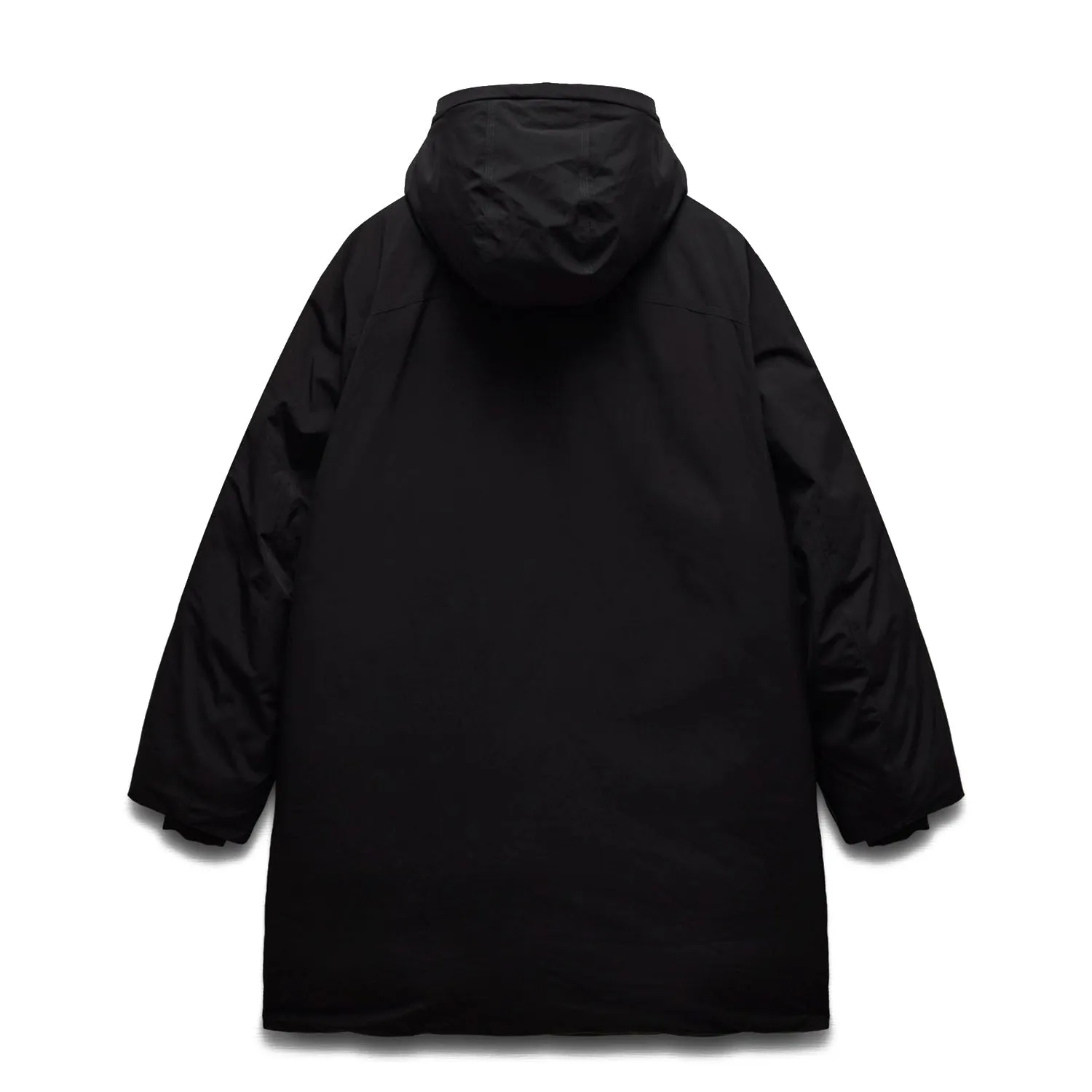 Reigning Champ Men Woven Tech Nylon Sideline Parka Black