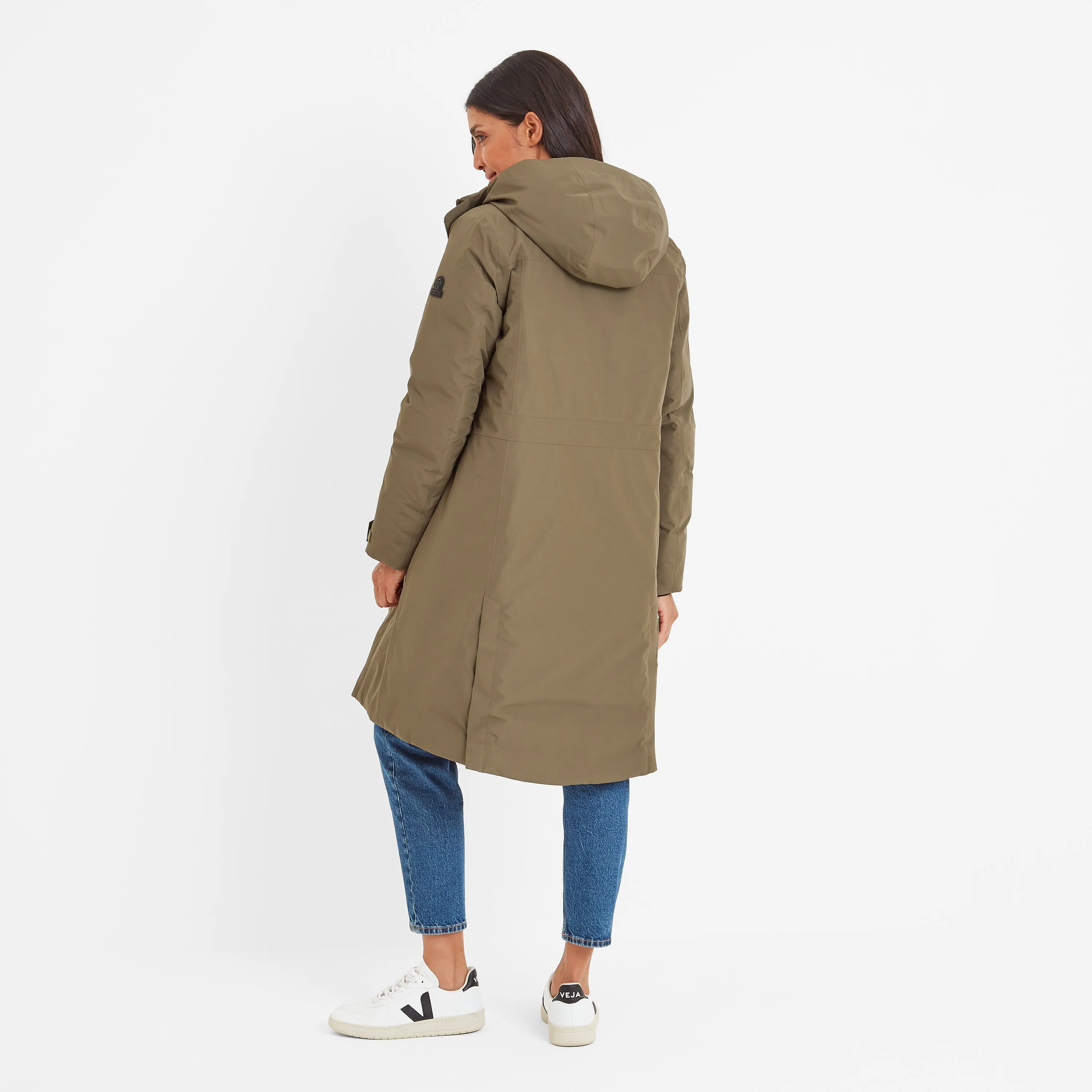 Reiner Womens Waterproof Down Parka - Khaki