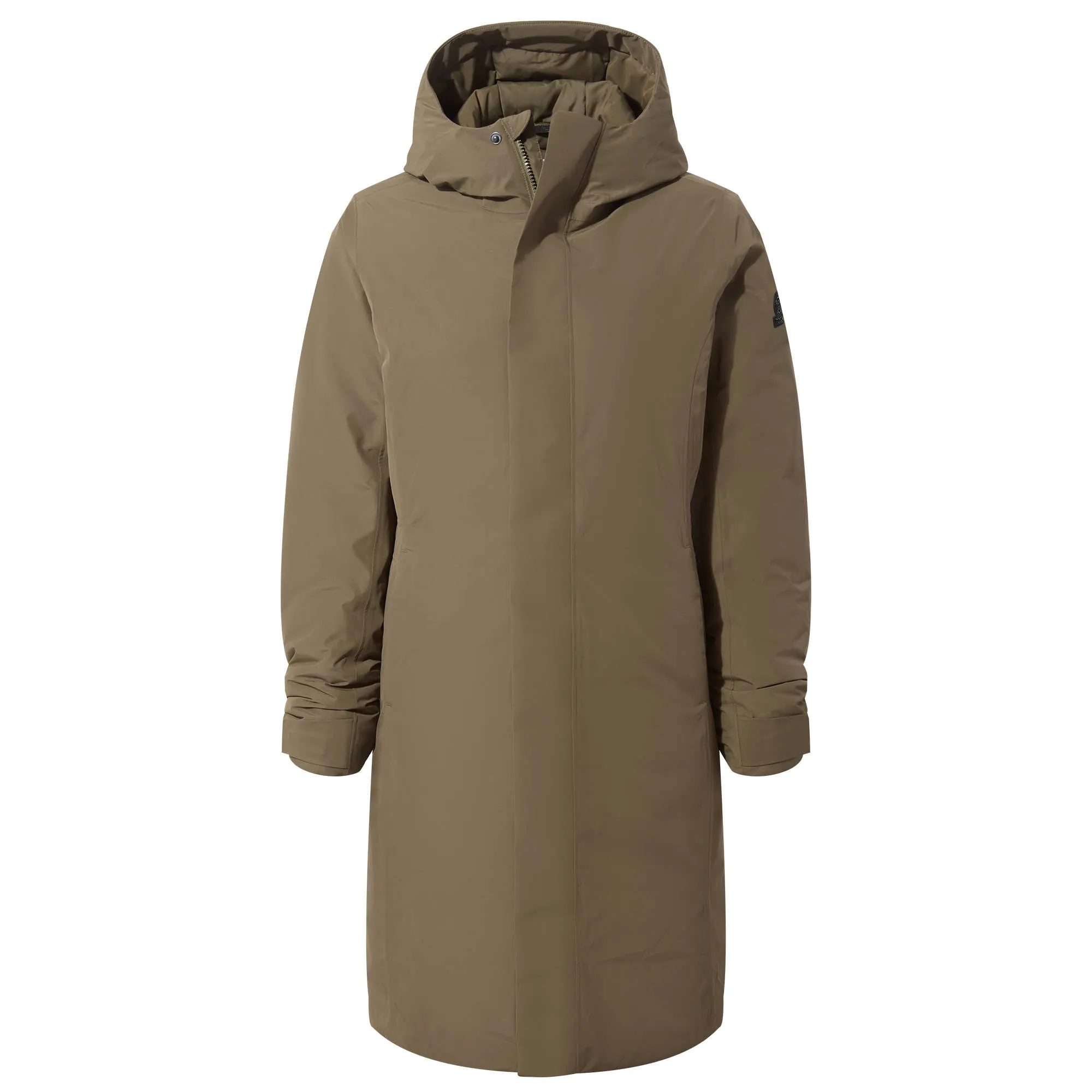 Reiner Womens Waterproof Down Parka - Khaki