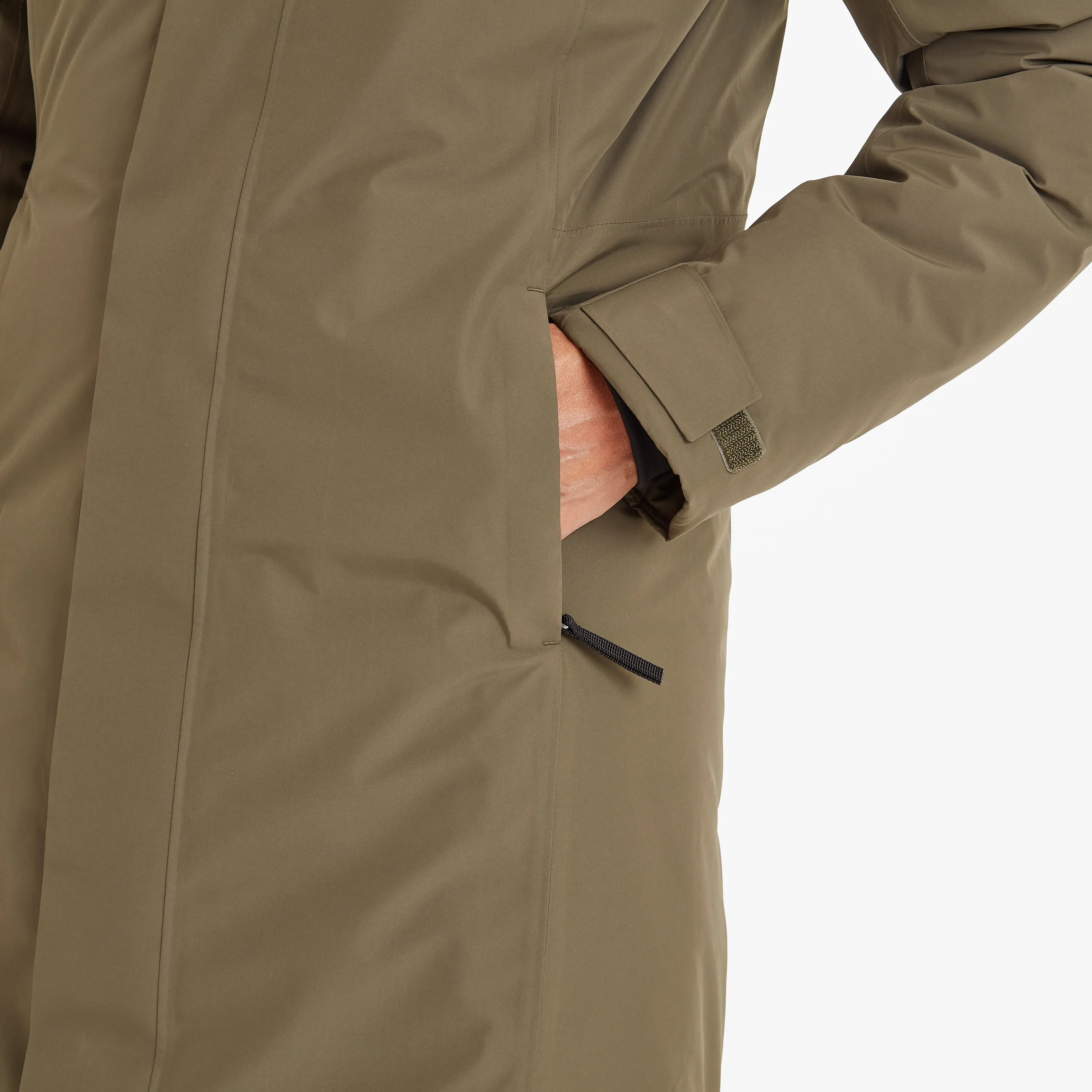 Reiner Womens Waterproof Down Parka - Khaki