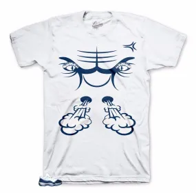 Retro 11 Blue Snakeskin Bull Bite Shirt