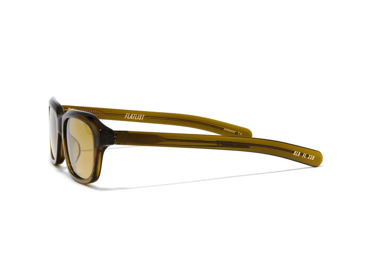 Sammy's Crystal Olive/Smoked Sunglasses