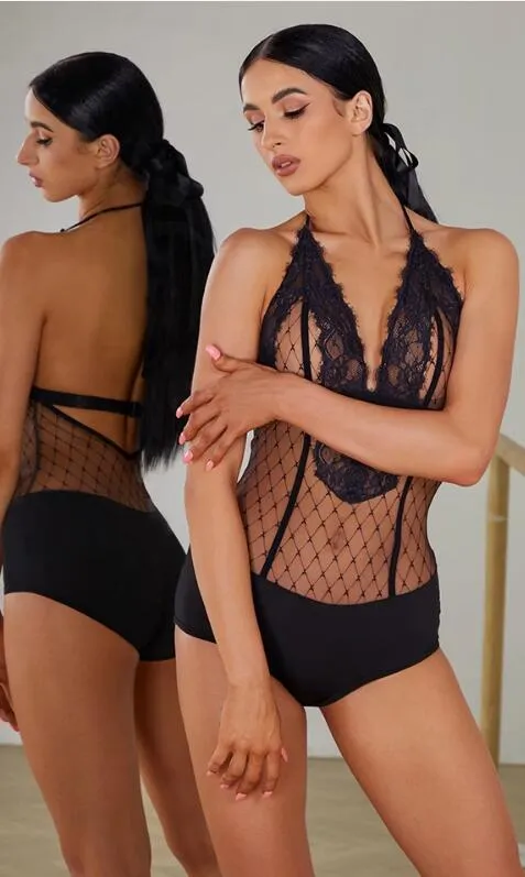 Sensual Black Practice Dance Wear | 2413