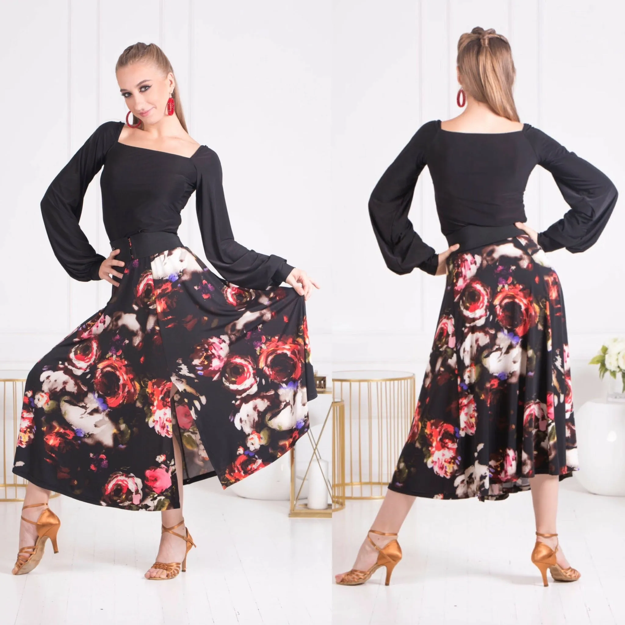 Serene Carimbo Ballroom Skirt