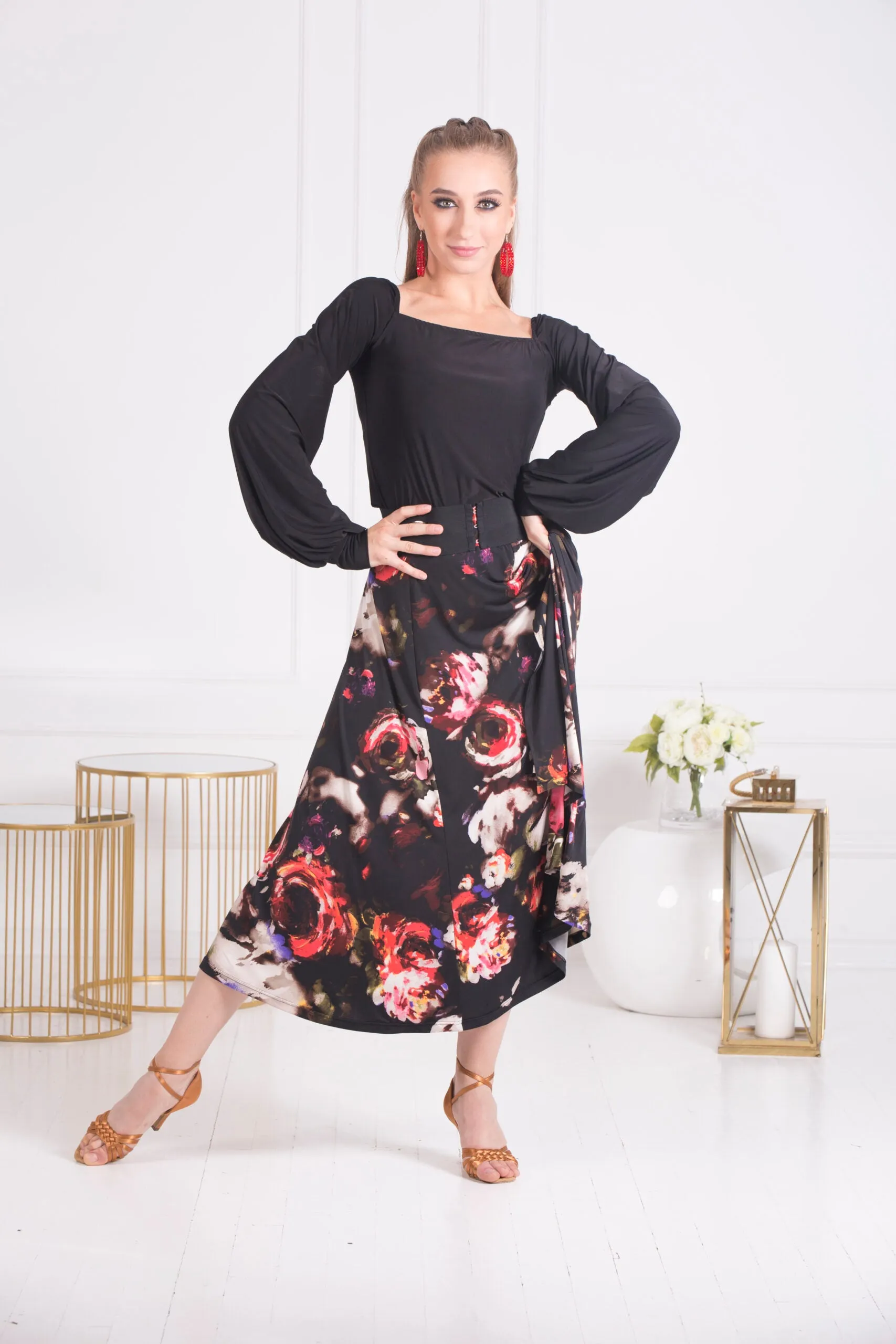 Serene Carimbo Ballroom Skirt