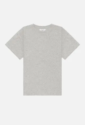 Silk Blend Basalt Tee / Grey