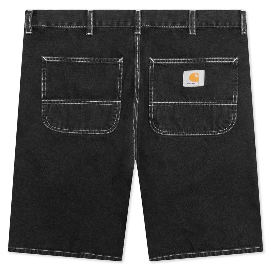 Simple Short - Black Stone Washed